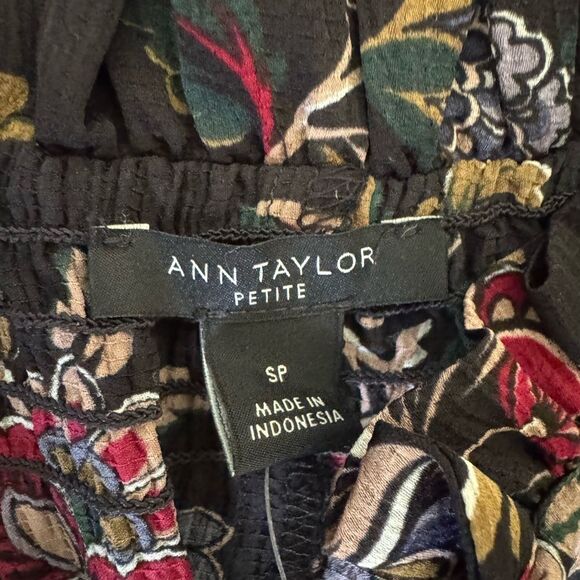 Ann Taylor Multicolor Floral Blouse - Picture 7 of 7